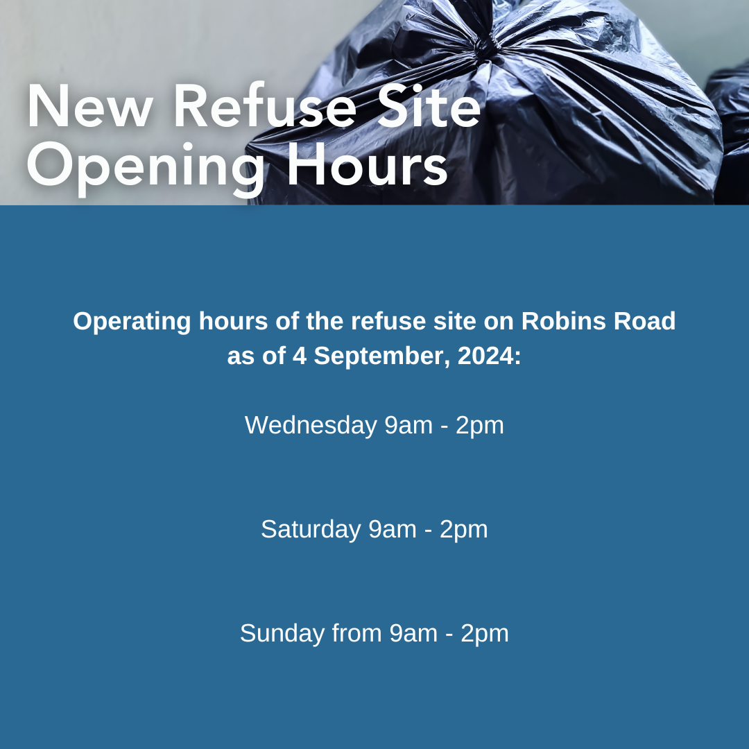 Refuse Site Opening Hours