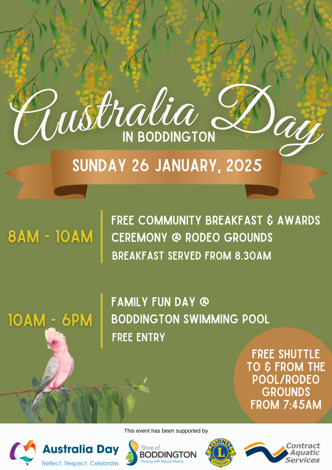 Australia Day in Boddington